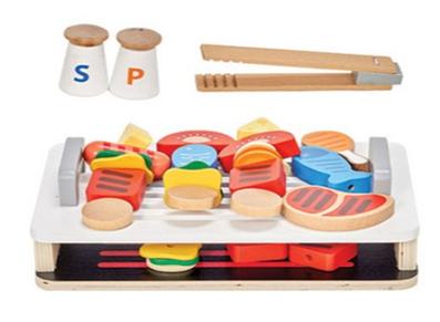 원목소꿉놀이 바비큐그릴세트+플레이세트