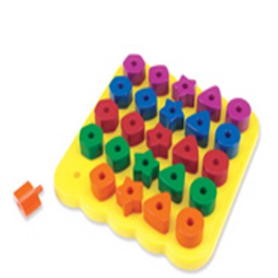 다양한 모양 도형 꽂기