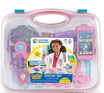 병원놀이세트 핑크