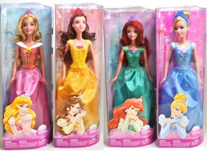 디즈니 스파클링 인형