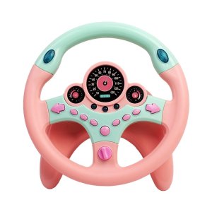 스마일뮤직운전대-핑크