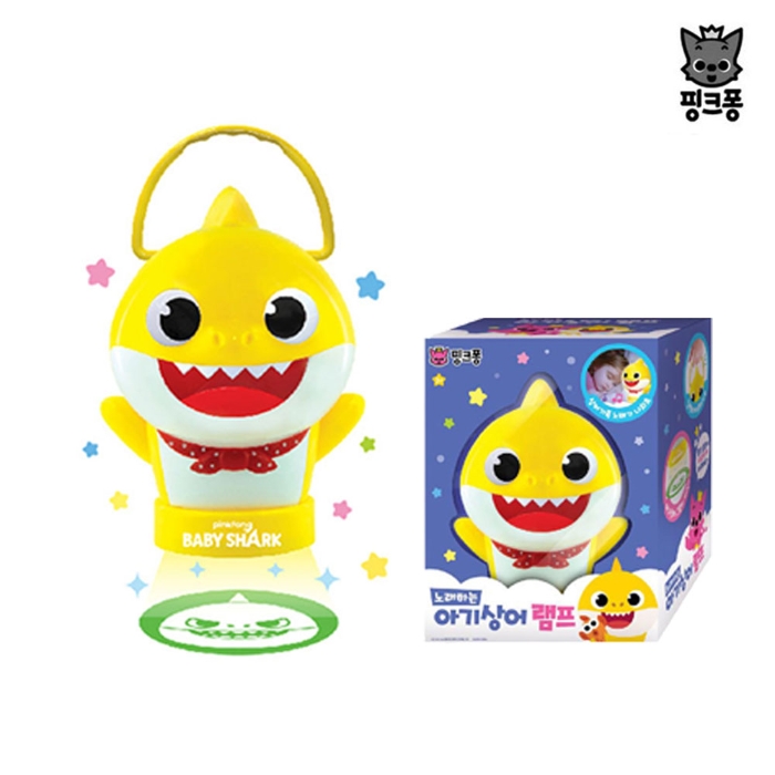 핑트퐁 아기상어 노래하는 램프