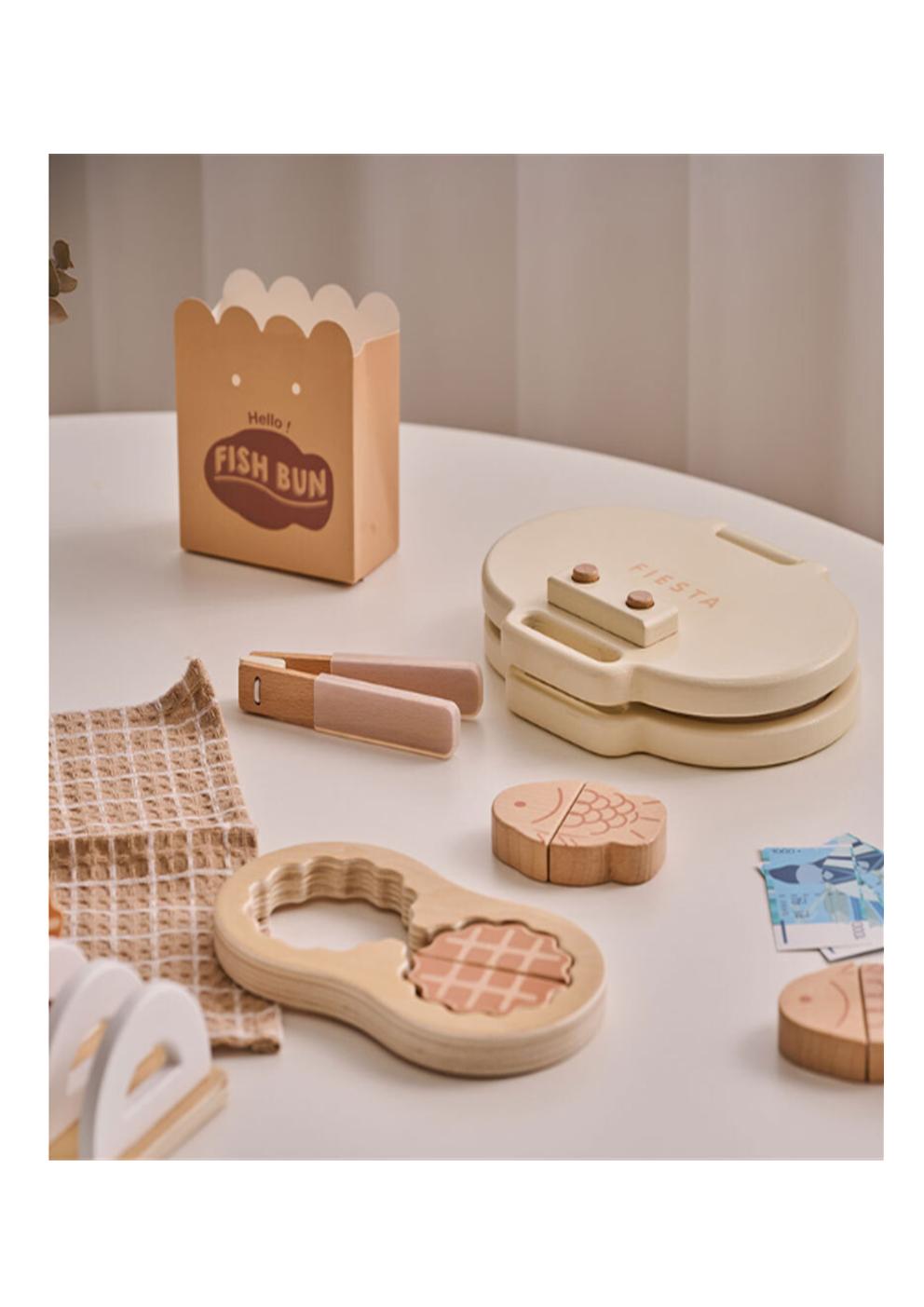 피에스타 원목 소꿉놀이 붕어빵 와플메이커