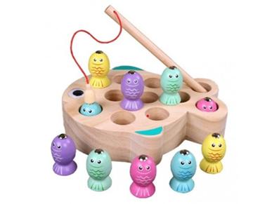 원목 낚시 놀이