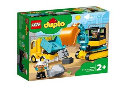 듀플로 트럭과 굴착기