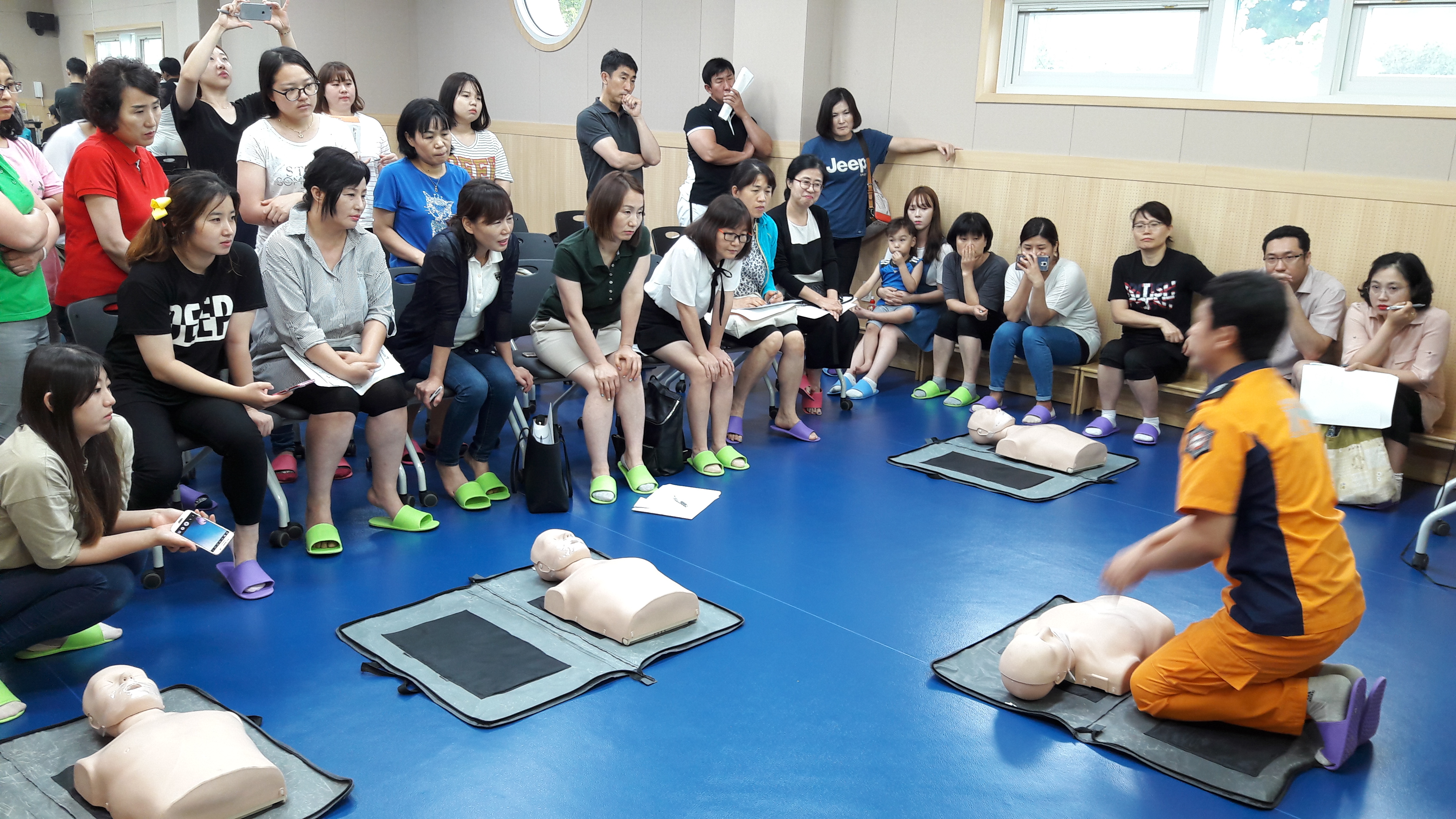 보육교직원 대상 7월 심폐소생술 및 응급처치 교육 실시