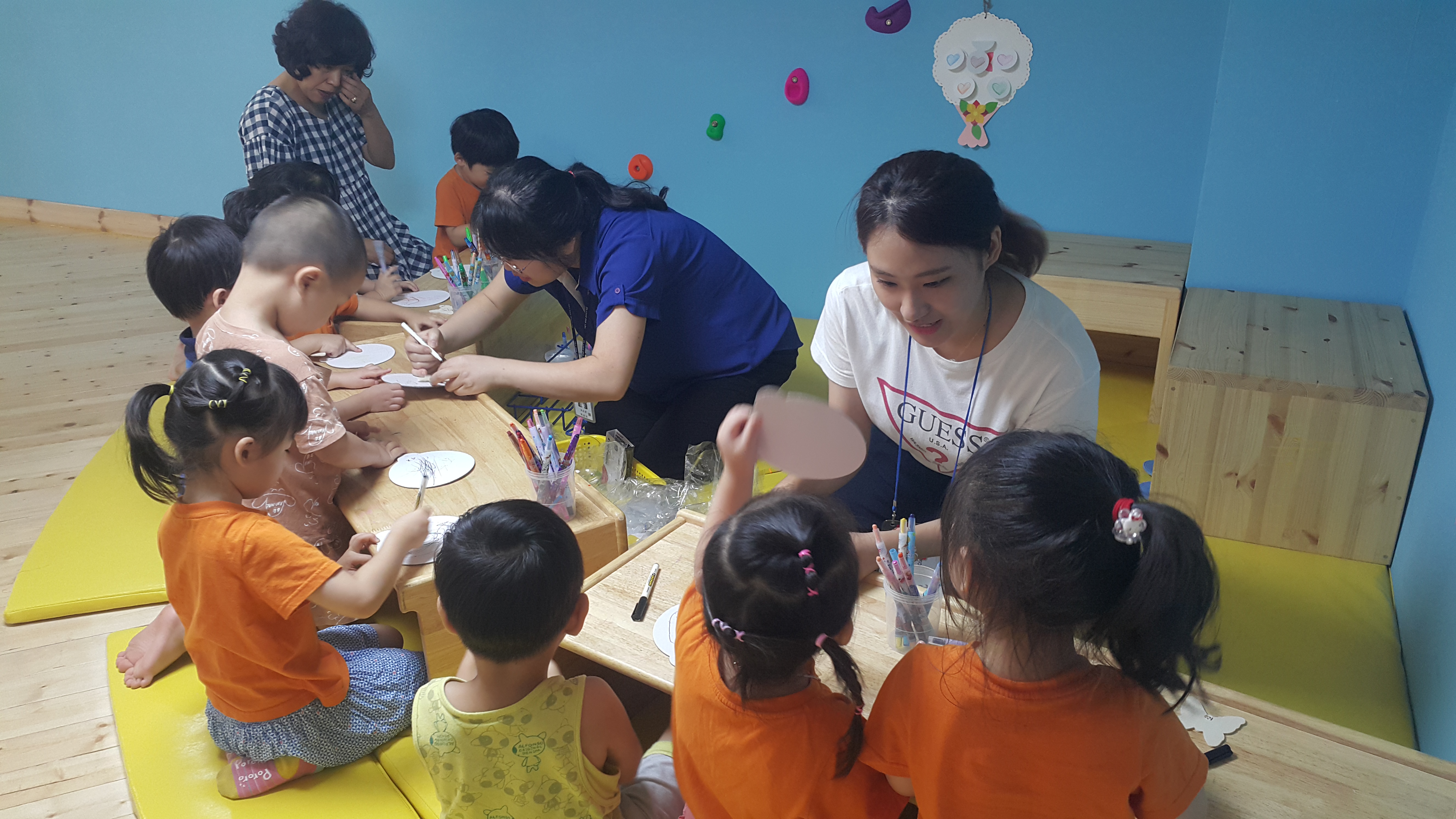 에덴어린이집 다락방프로그램(나비잡기 만들기)