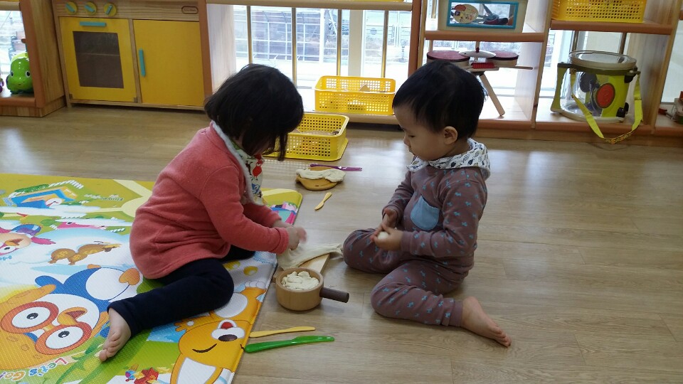 길게짧게 반죽놀이 - 시간제 보육실