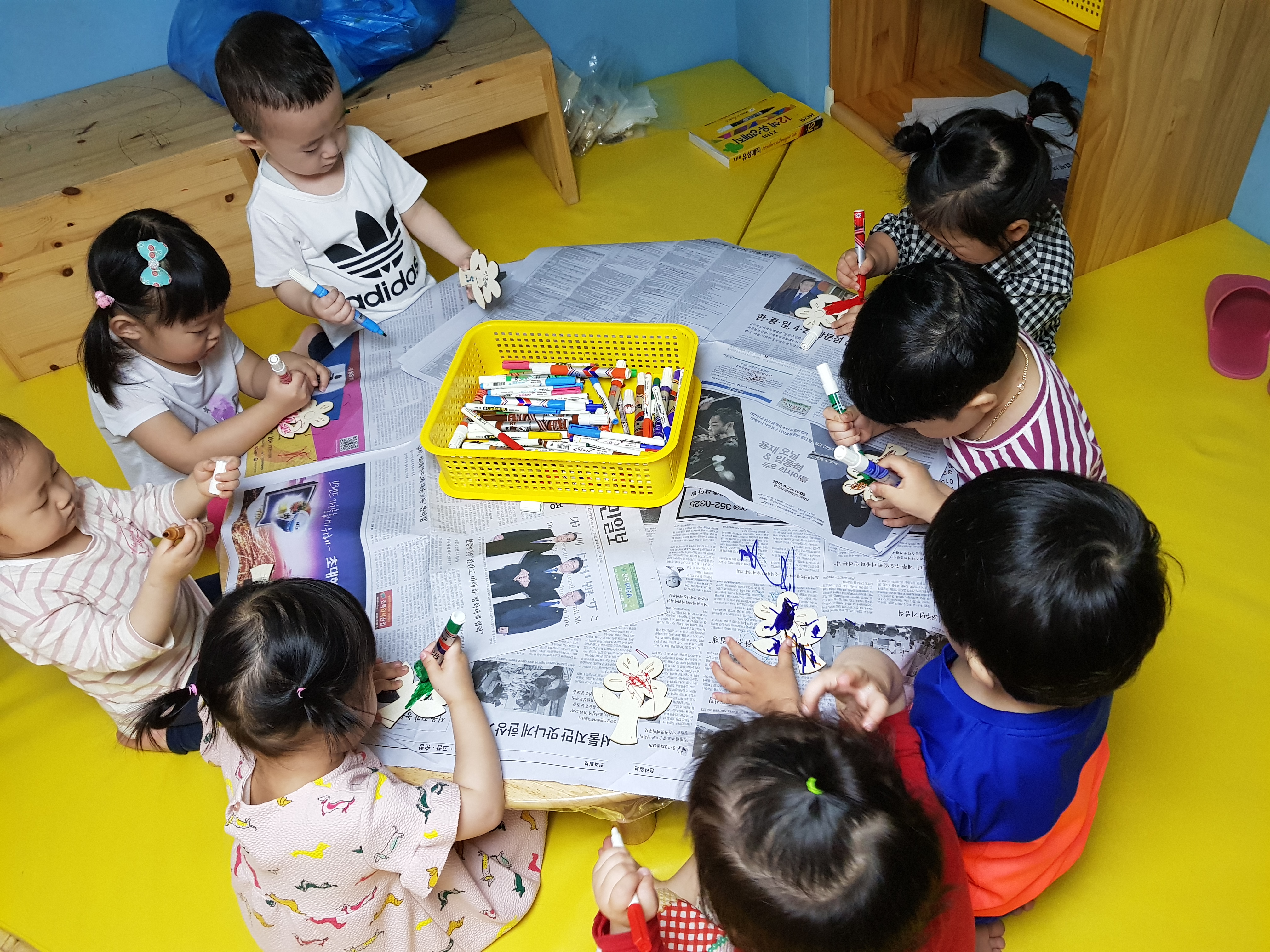 이레친구들의 꽃나무