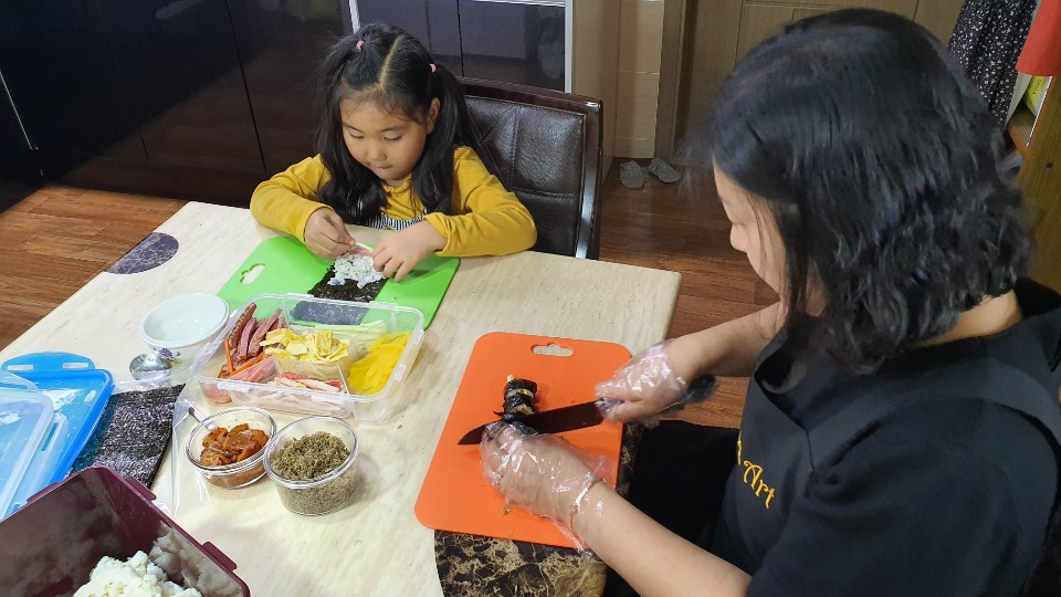 이동식놀이교실 요리(멸치꼬마김밥) 10월4주