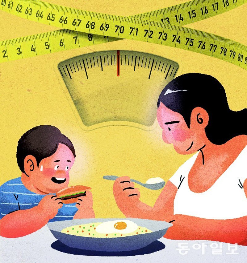 아이가 뚱뚱할 때, 부모가 하지 말아야 할 행동