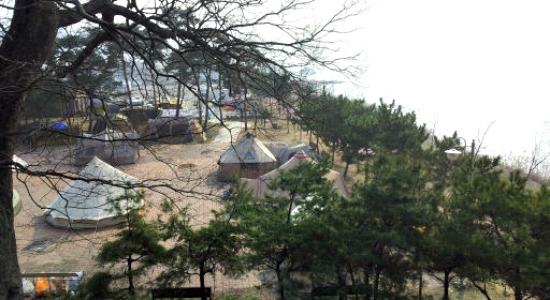 웅포캠핑장